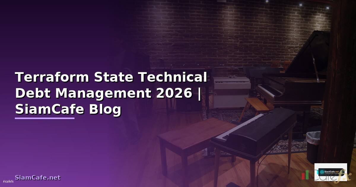 Terraform State Technical Debt Management