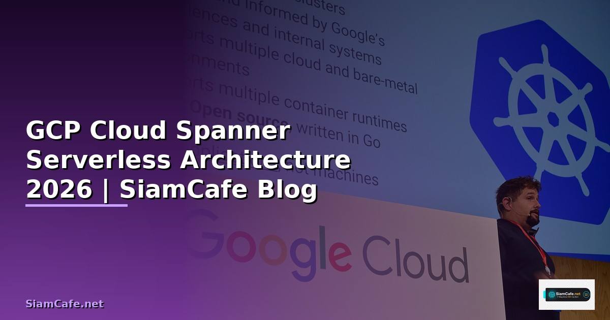 GCP Cloud Spanner Serverless Architecture