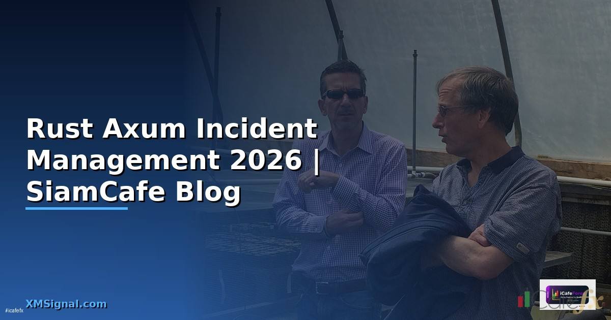 Rust Axum Incident Management