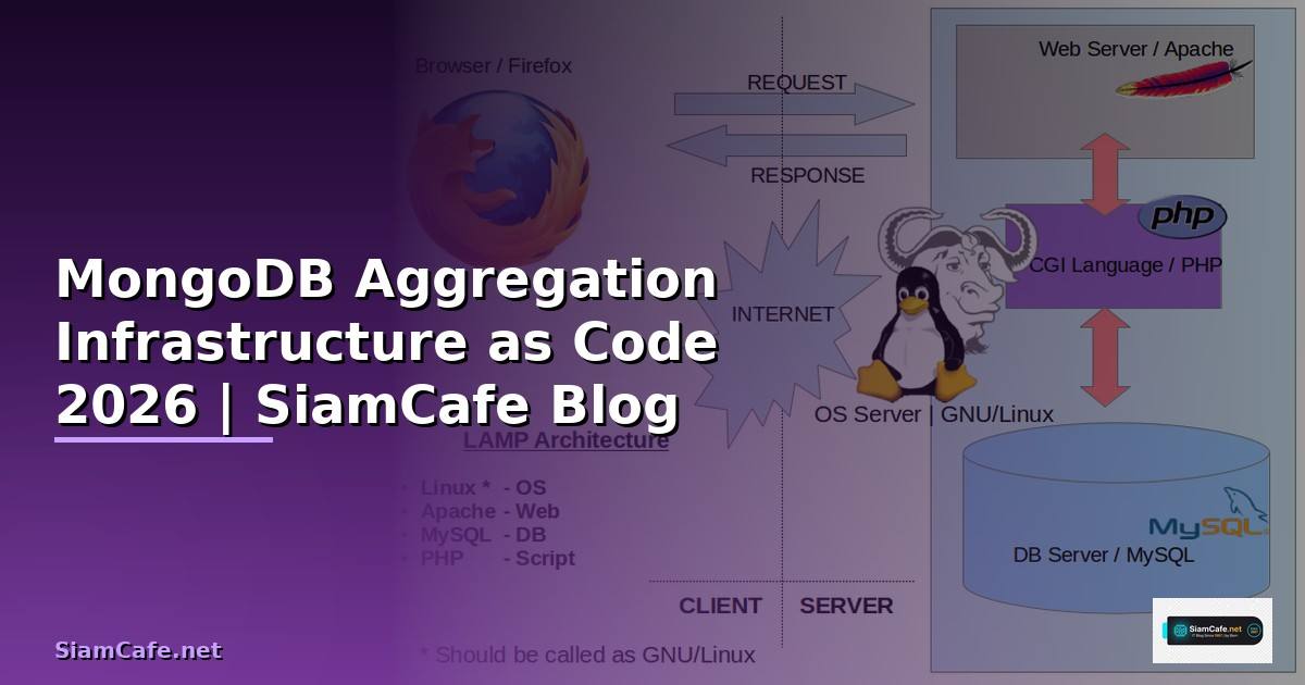 MongoDB Aggregation Infrastructure as Code