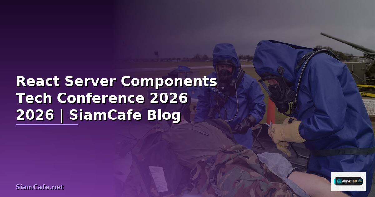 React Server Components Tech Conference 2026