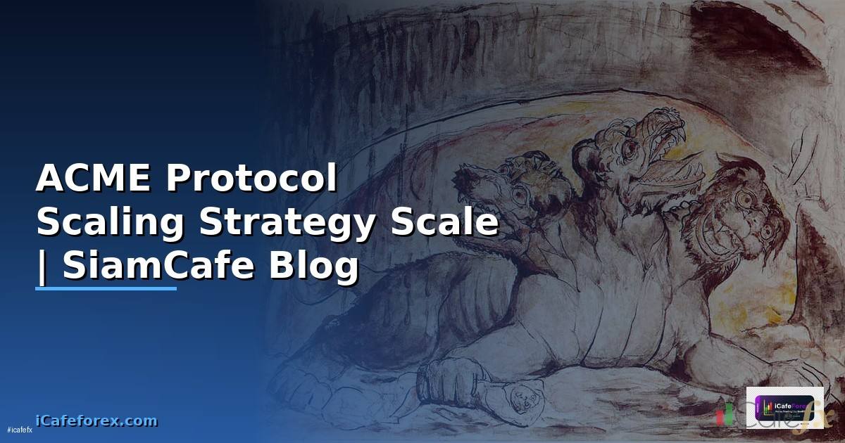 ACME Protocol Scaling Strategy วิธี Scale