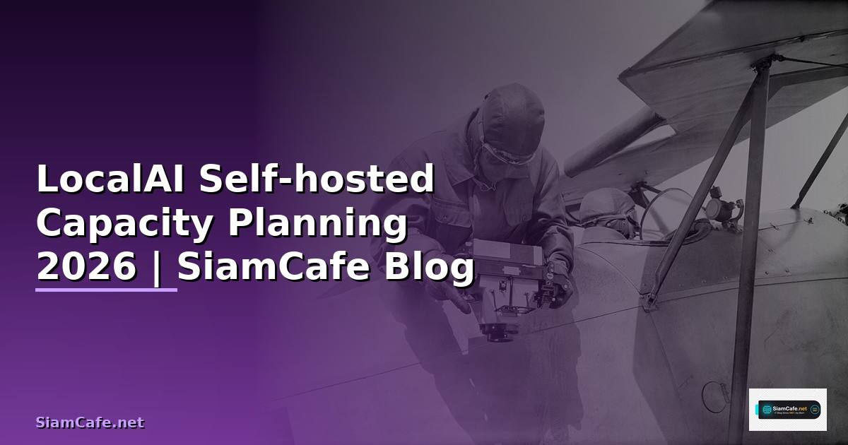 LocalAI Self-hosted Capacity Planning