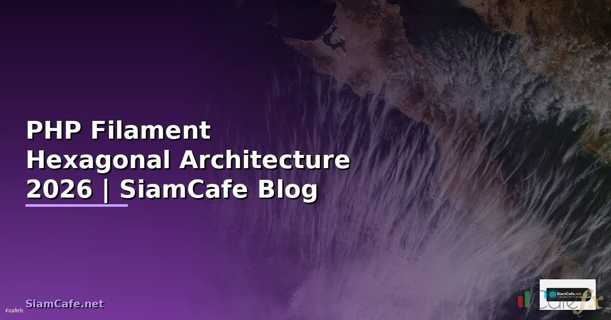 PHP Filament Hexagonal Architecture
