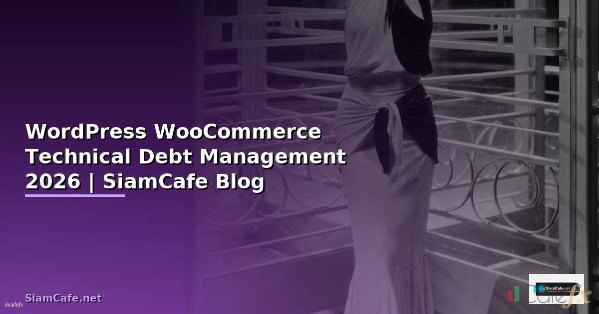 WordPress WooCommerce Technical Debt Management