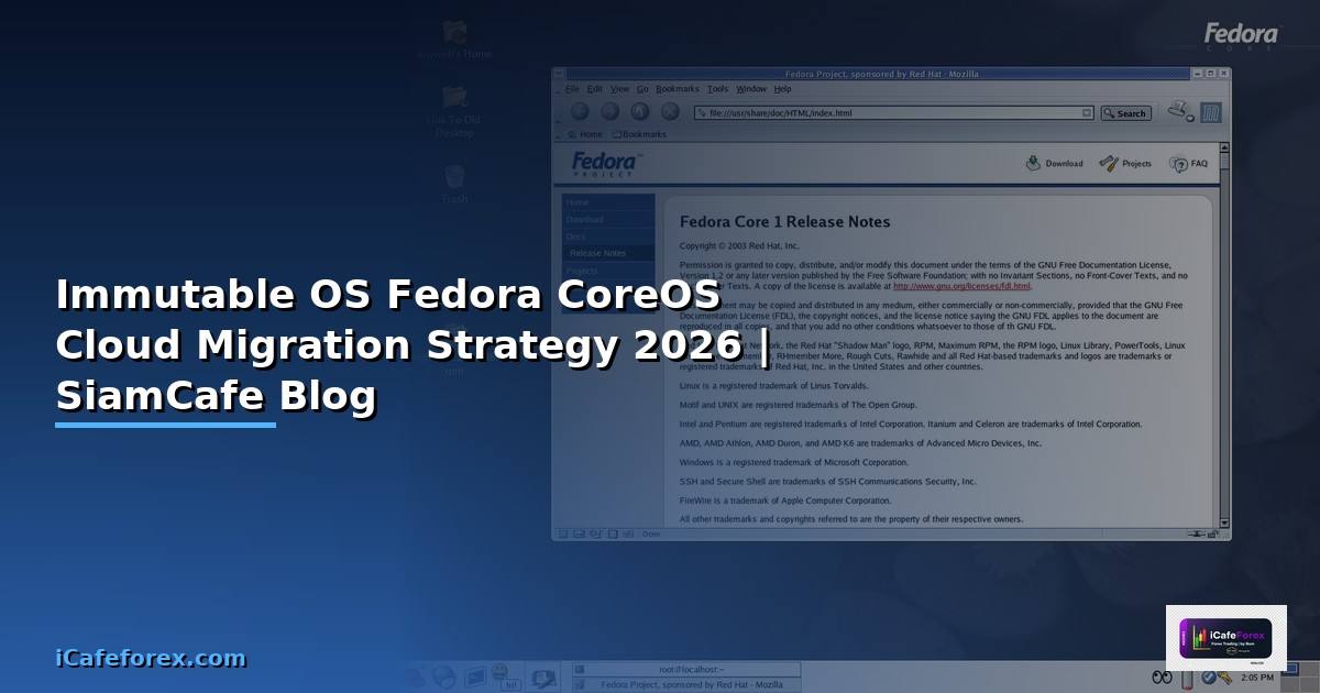 Immutable OS Fedora CoreOS Cloud Migration