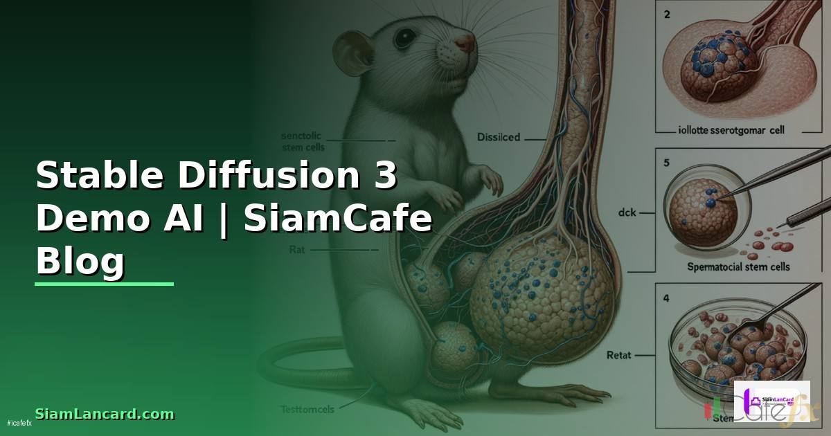 Stable Diffusion 3 Demo — ทดลองใช้ AI