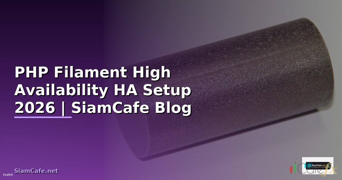 PHP Filament High Availability HA Setup