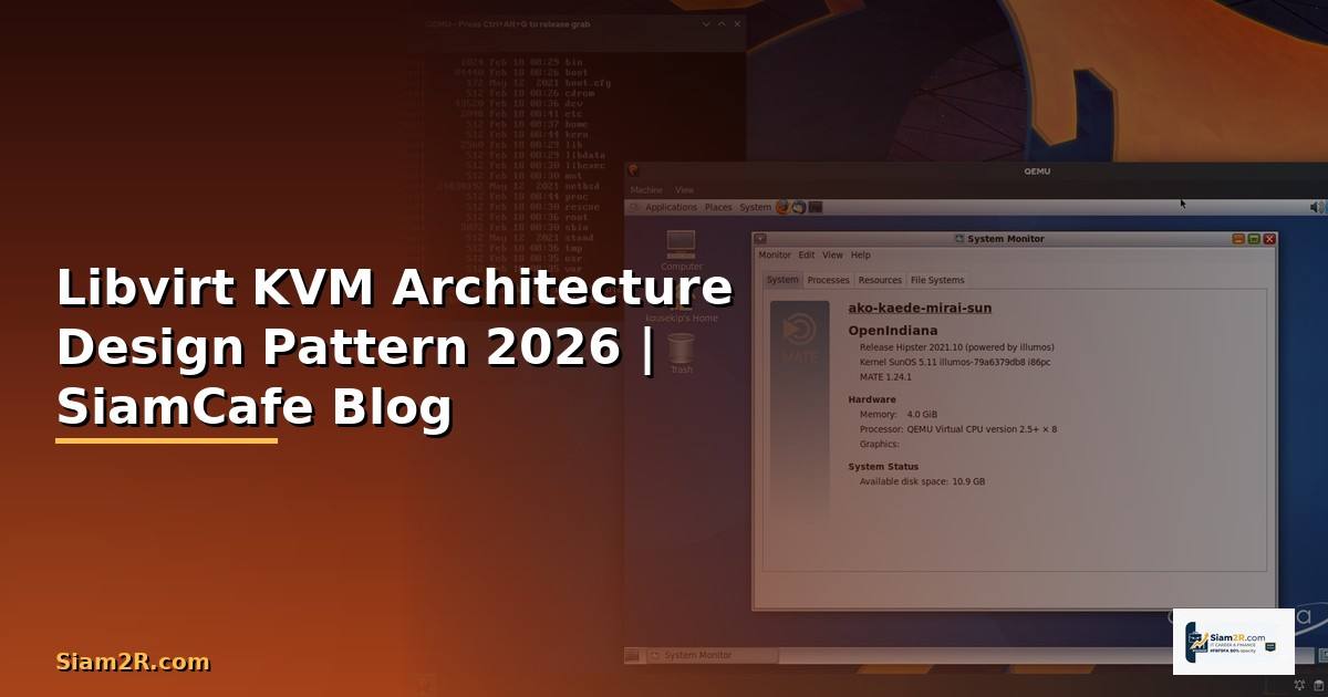 Libvirt KVM Architecture Design Pattern