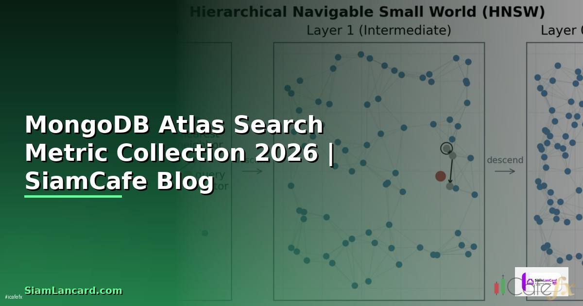 MongoDB Atlas Search Metric Collection — คู่มือฉบับสมบูรณ์ 2026