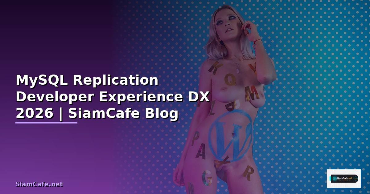 MySQL Replication Developer Experience DX