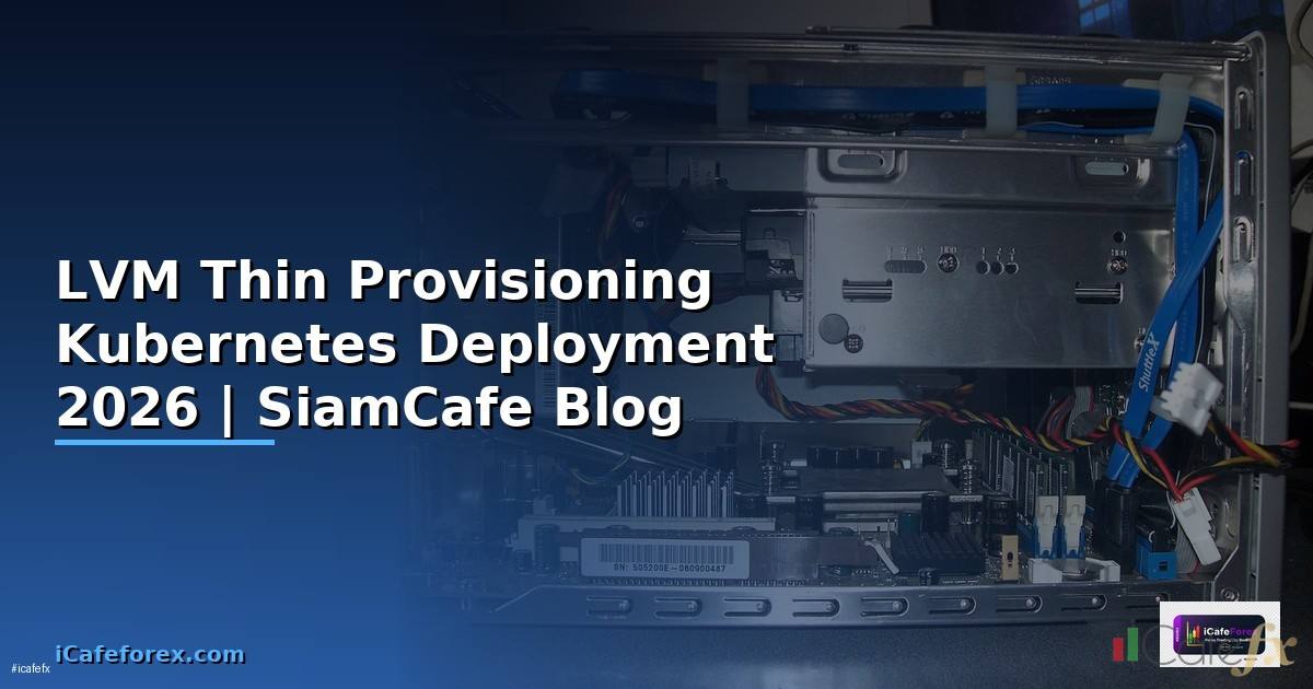 LVM Thin Provisioning Kubernetes Deployment
