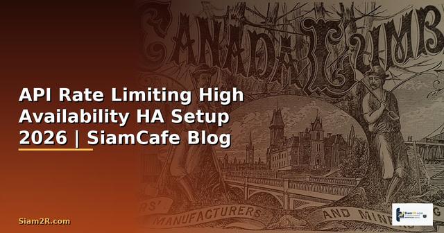 API Rate Limiting High Availability HA Setup