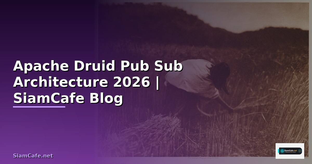 Apache Druid Pub Sub Architecture