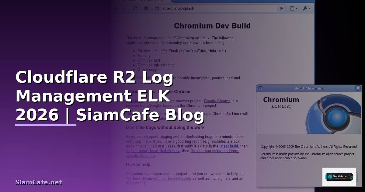 Cloudflare R2 Log Management ELK