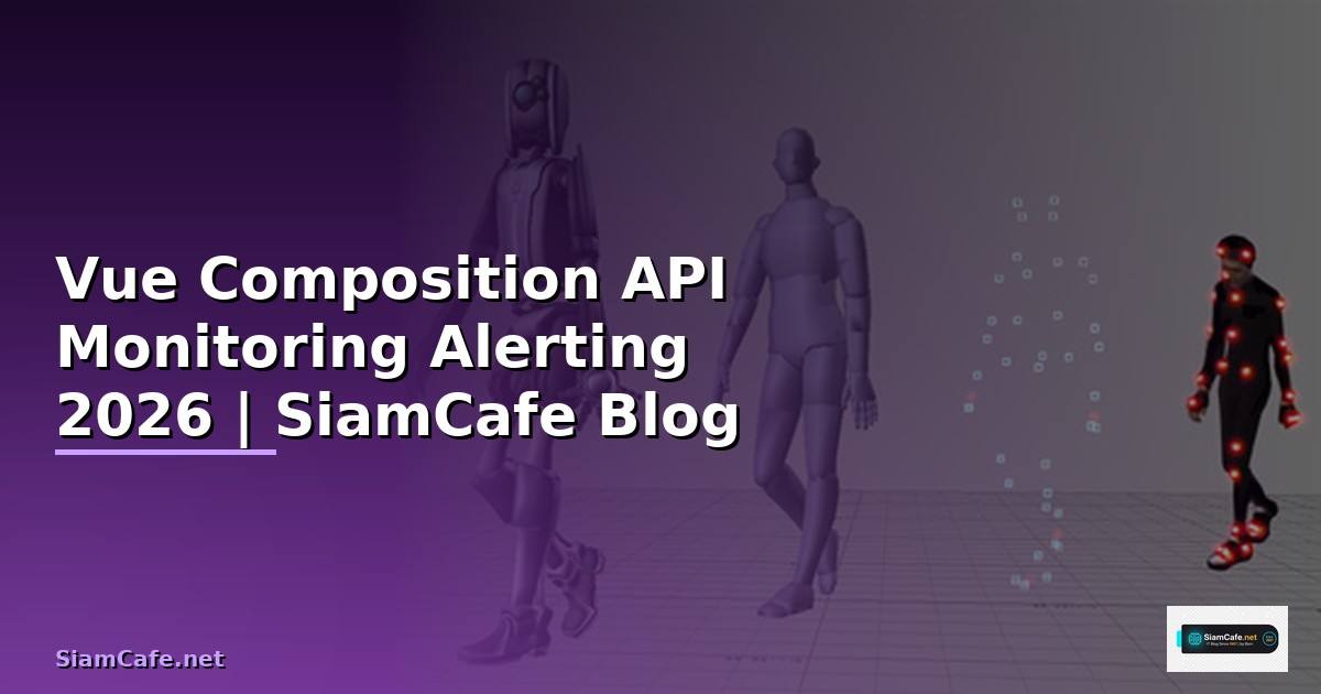 Vue Composition API Monitoring และ Alerting