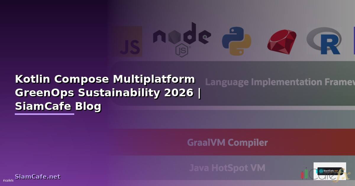 Kotlin Compose Multiplatform GreenOps