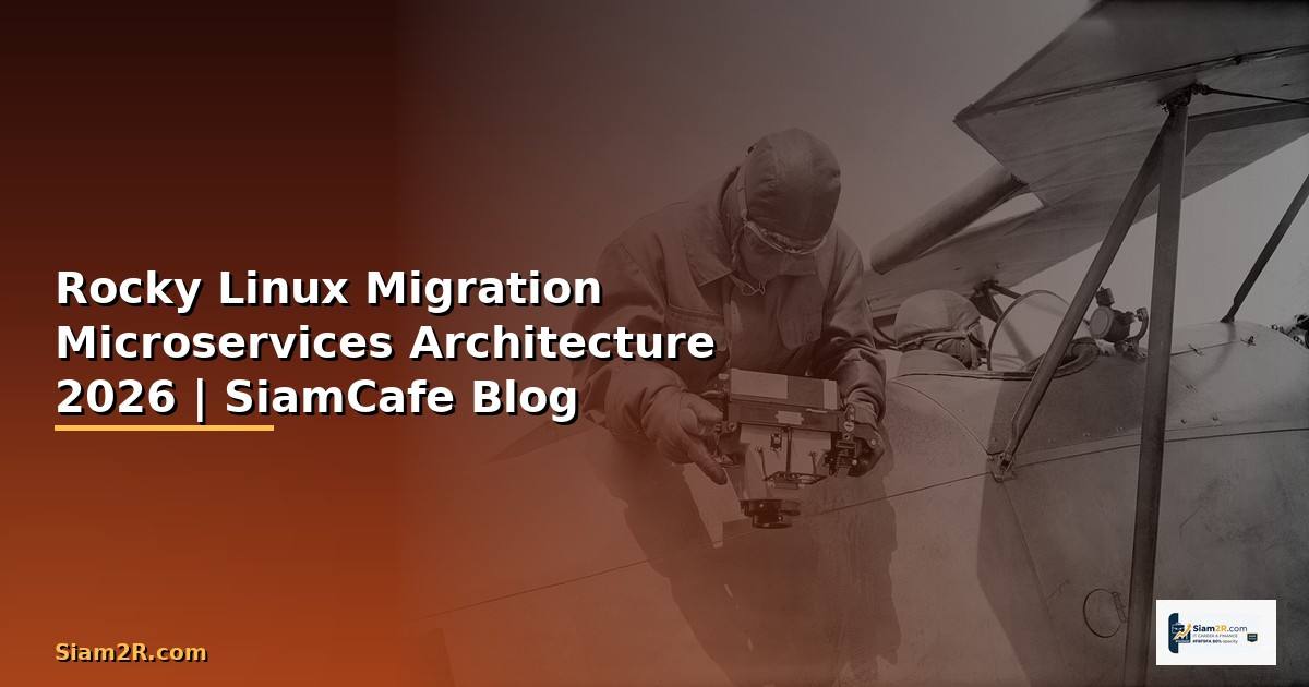 Rocky Linux Migration Microservices Architecture