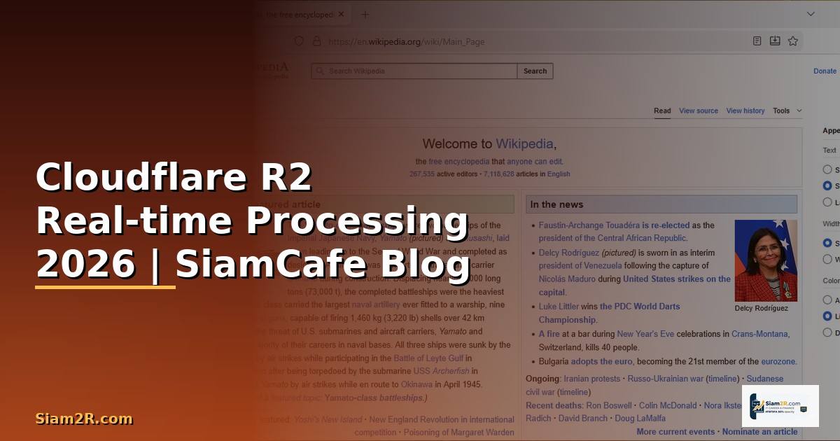 Cloudflare R2 Real-time Processing