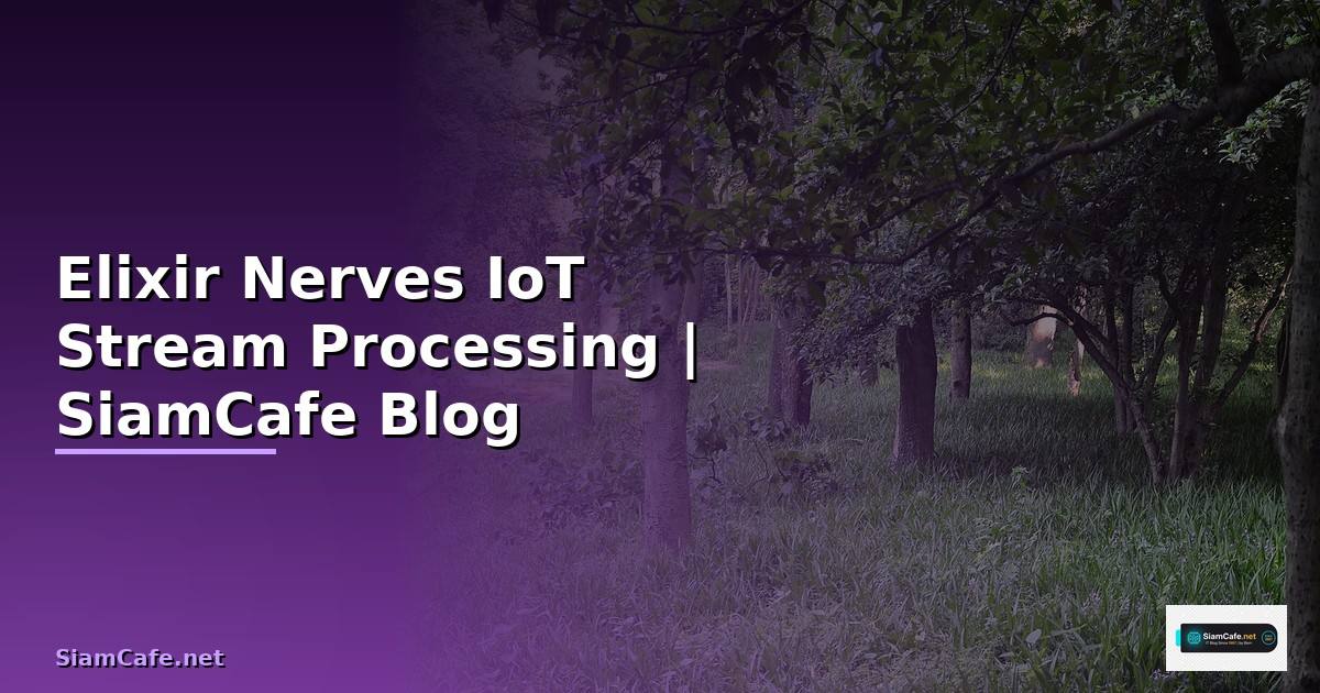Elixir Nerves IoT Stream Processing