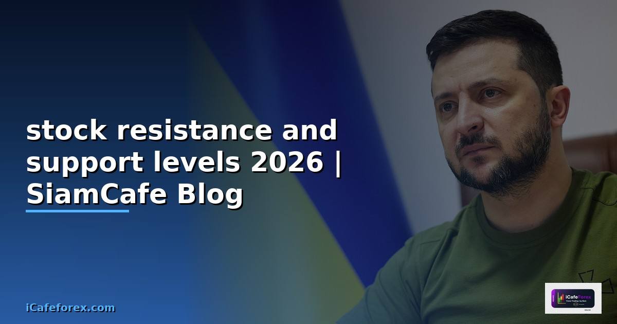 stock resistance and support levels —
