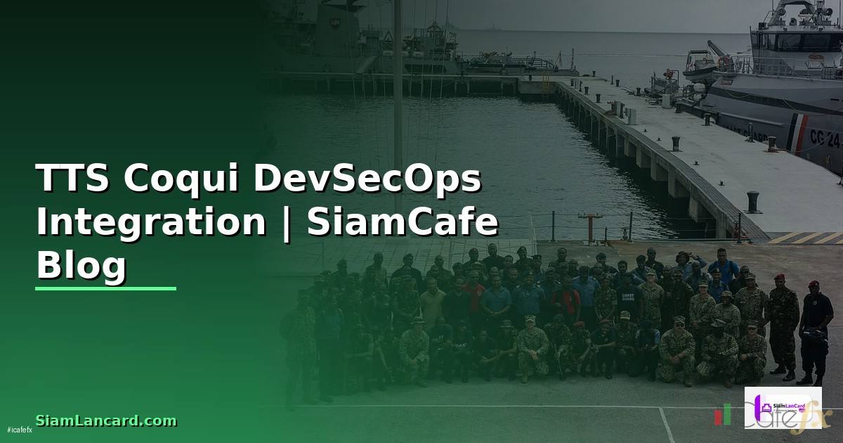 TTS Coqui DevSecOps Integration