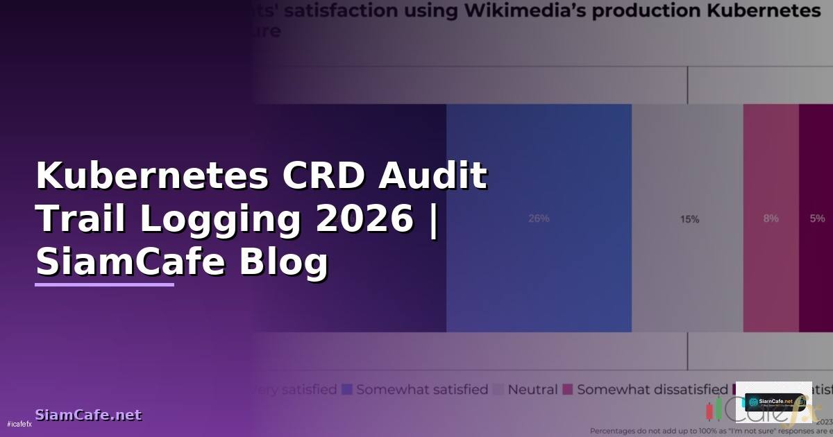 Kubernetes CRD Audit Trail Logging