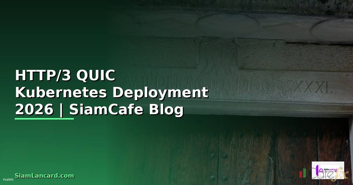 HTTP/3 QUIC Kubernetes Deployment