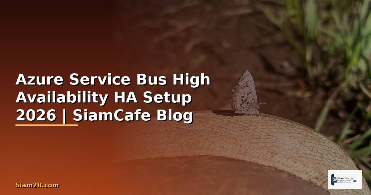 Azure Service Bus High Availability HA Setup
