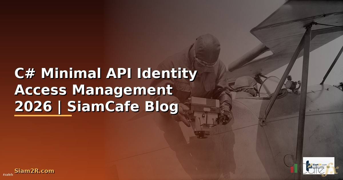 C# Minimal API Identity Access Management