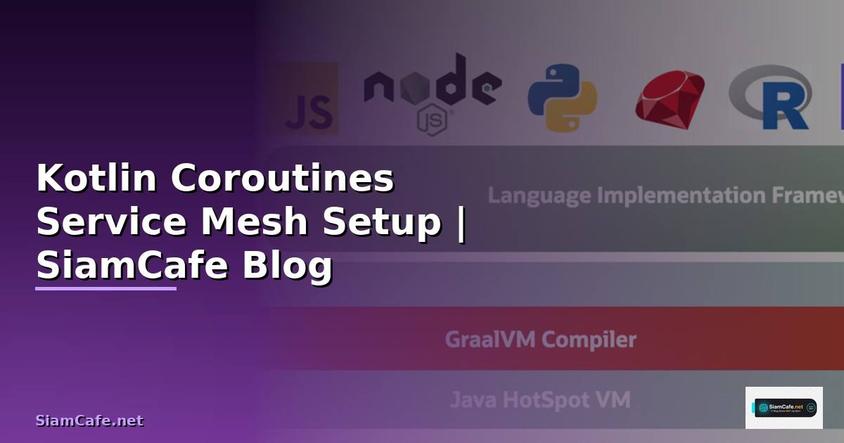 Kotlin Coroutines Service Mesh Setup