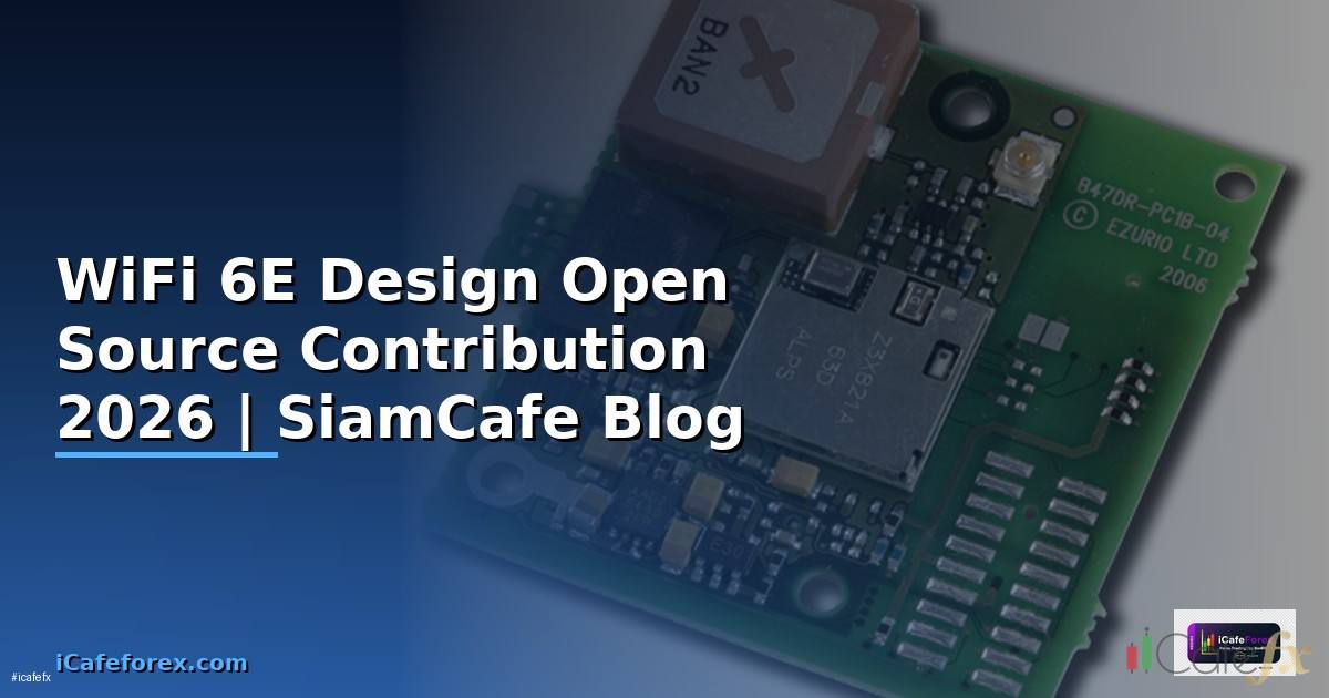 WiFi 6E Design Open Source Contribution