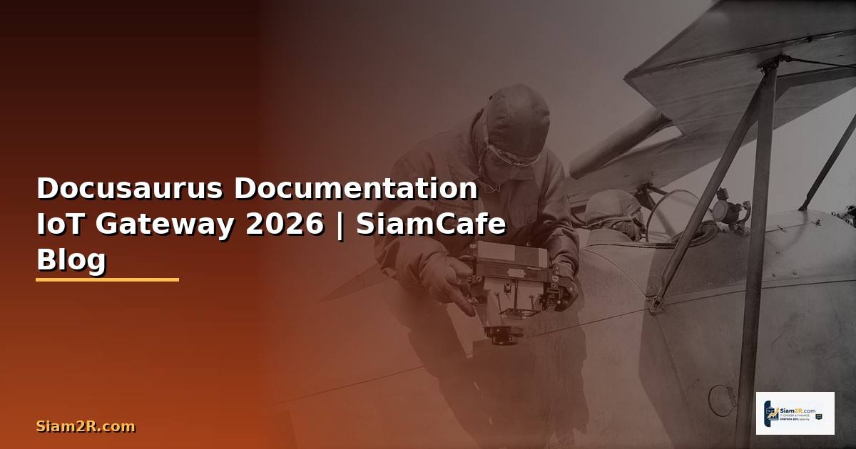 Docusaurus Documentation IoT Gateway