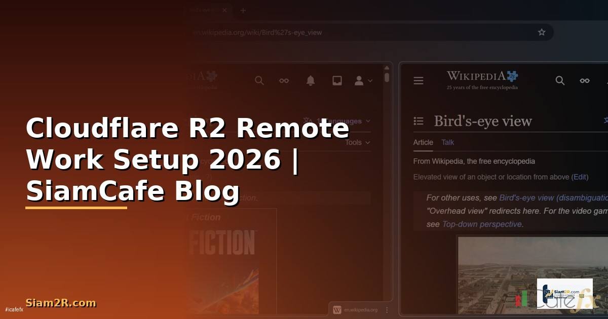 Cloudflare R2 Remote Work Setup