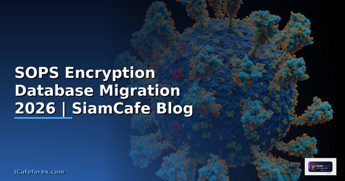 SOPS Encryption Database Migration