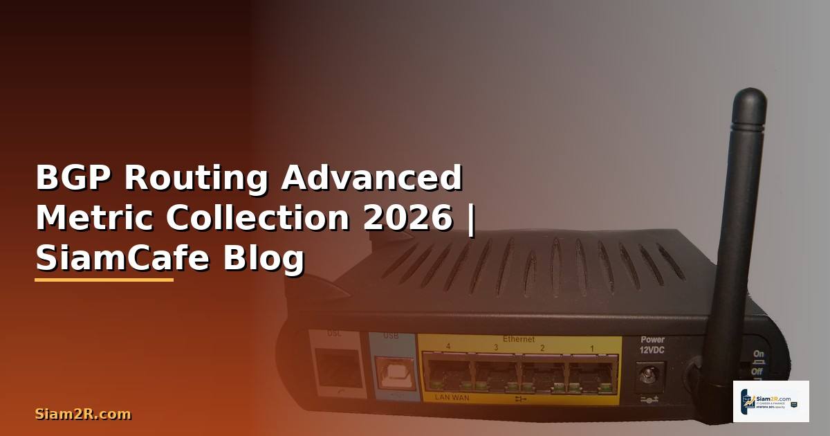 BGP Routing Advanced Metric Collection