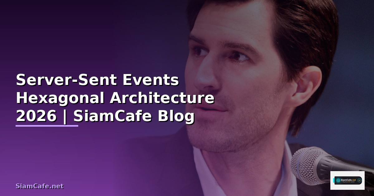 Server-Sent Events Hexagonal Architecture