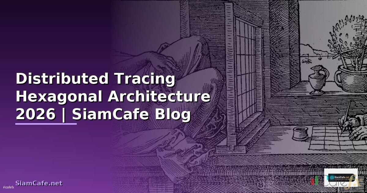 Distributed Tracing Hexagonal Architecture
