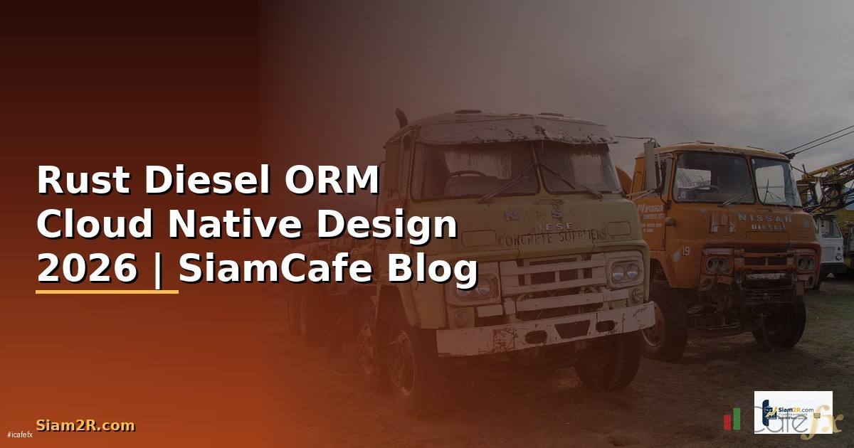 Rust Diesel ORM Cloud Native Design