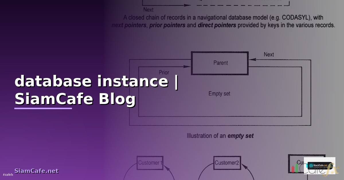 database instance คือ