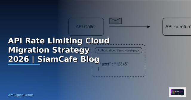 API Rate Limiting Cloud Migration Strategy — คู่มือฉบับสมบูรณ์ 2026