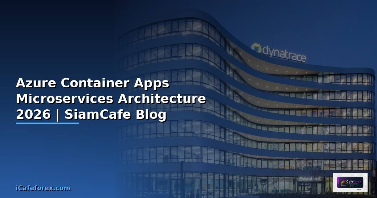 Azure Container Apps Microservices Architecture