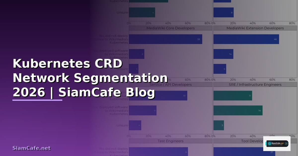 Kubernetes CRD Network Segmentation