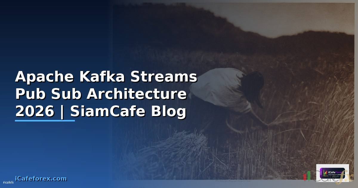 Apache Kafka Streams Pub Sub Architecture