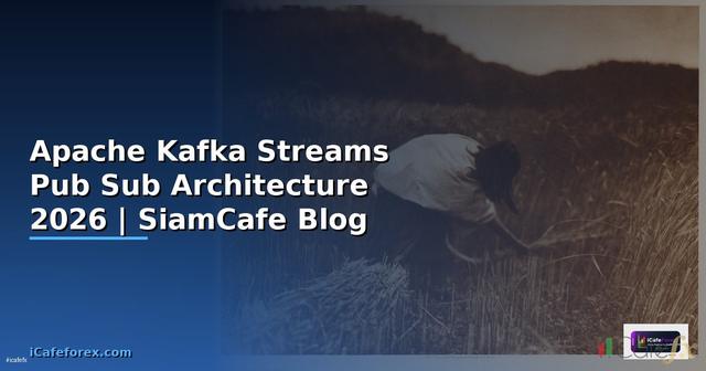Apache Kafka Streams Pub Sub Architecture