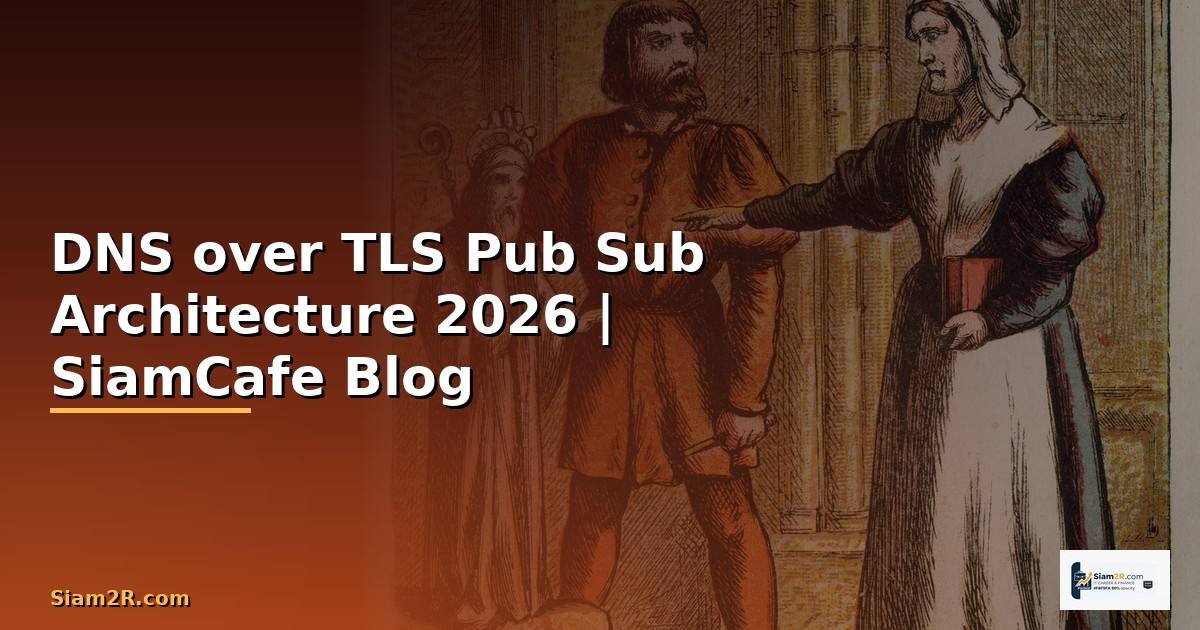 DNS over TLS Pub Sub Architecture