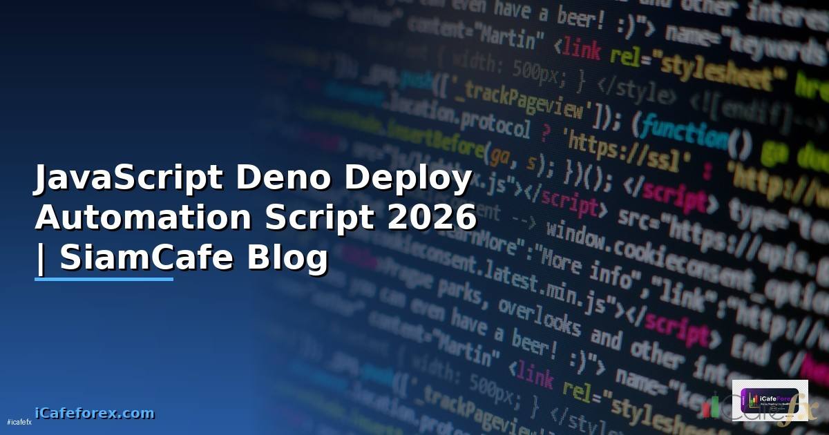 JavaScript Deno Deploy Automation Script
