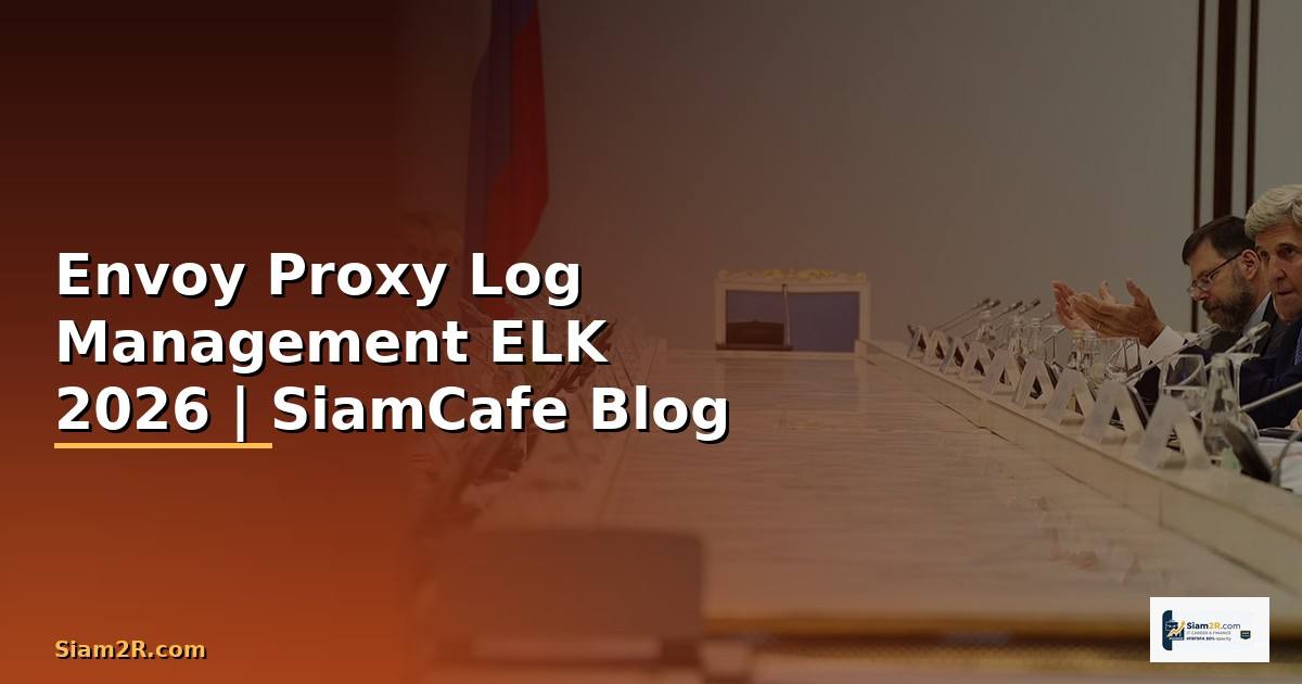 Envoy Proxy Log Management ELK