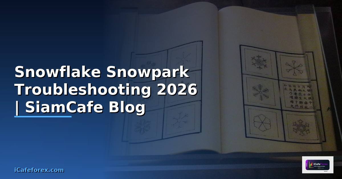 Snowflake Snowpark Troubleshooting แก้ปัญหา