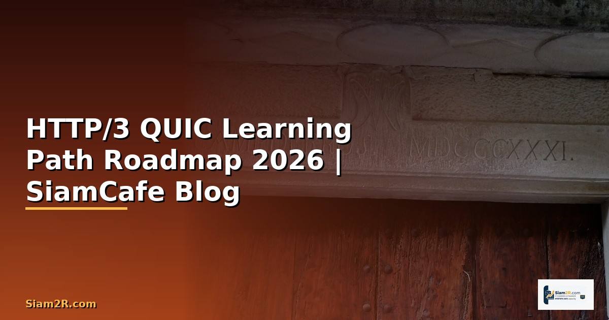 HTTP/3 QUIC Learning Path Roadmap